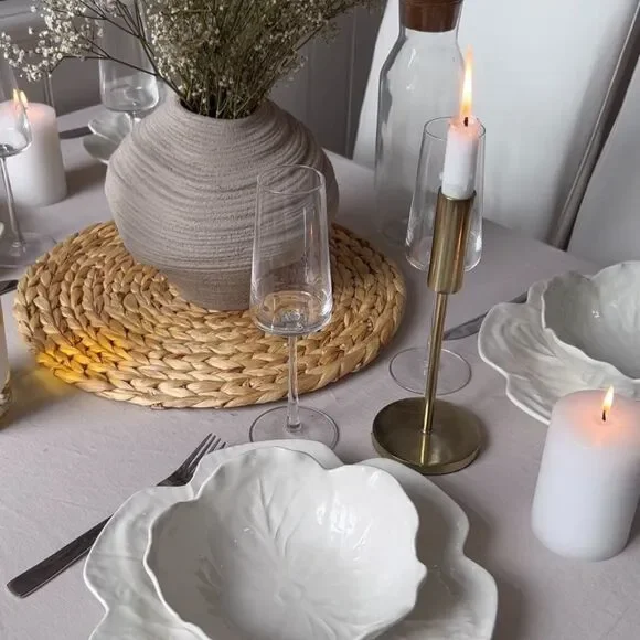 Round Woven Handmade Table Mat - Picture 11 of 11